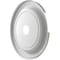 Ekena Millwork Traditional PVC Medallion (Canopies up to 13 1/2"), 22"OD x 3 1/2"ID x 1 1/2"P, Bright Coat Chrome CMP22TRBCR - alternate 2